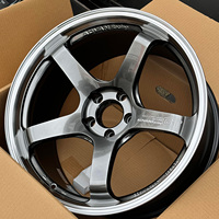عجلات LH Advan Gt لسيارات تويوتا سوبرا Mk5 Mk4 وهوندا سيفيك وسوبارو WRX مقاس 19 و20 بوصة، جنوط 5x112 و5x120 و5x100 و5x114.3، عجلات مصنعة بالحدادة
