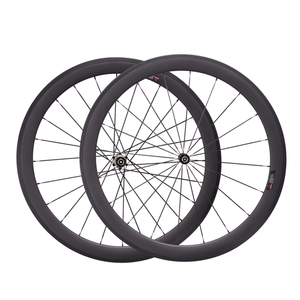 Factory 23 Wide Carbon Tubular Laufradsatz 700C Clincher Felgenbremse Rennrad-Laufräder 38/50/60/88mm Tiefe mit Novatec Powerway Nabe - Product Image 4