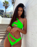Marque Privée Personnalisée Extrême Micro String Maillot de Bain Deux Pièces Creux Maillots de Bain OEM ODM Fabricants Grossiste Bikini Carnaval
