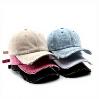 Gorra de Béisbol Lavada y Desgastada, Estilo Retro Vintage, Transpirable, Protección Solar, para Deportes al Aire Libre, Uso Diario Informal, Fabricante de Gorras Personalizadas