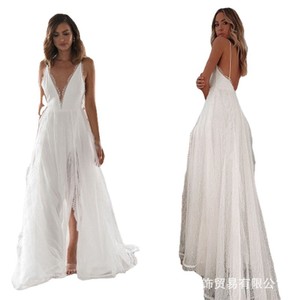 Robe de cocktail WishOL pour femme, en dentelle, épaules dénudées, taille haute, dos nu, jupe ample - Product Image 5
