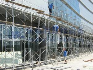 <b>Scaffold</b> Walk Board Making Machine PLC Motor Bearing Metal Steel Construction 5500W Power 6000kg Weight Roll Forming Production - Product Image 6