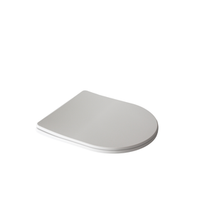 Siège de toilette <span class=keywords><strong>universel</strong></span> à fermeture douce en urée, design mince, pour articles sanitaires - Product Image 1