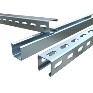 41x41 41x21 Cold Formed <b>Light</b> Weight Galvanised Steel c Channel Metal Solar Bracket - Product Image 1