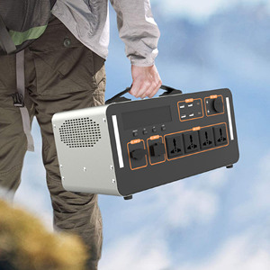 Oferta Relámpago: Generador Solar con Carcasa Resistente de ABS+PC, Producto de Shenzhen, Todas las Potencias 1500 <span class=keywords><strong>2400</strong></span> para Suministro de Respaldo de Emergencia - Product Image 1