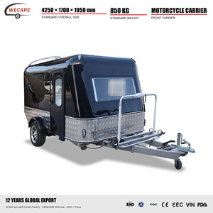 <span class=keywords><strong>Caravane</strong></span> d'aventure Wecare avec tente de toit, porte-<span class=keywords><strong>moto</strong></span> avant et cuisine extérieure <span class=keywords><strong>pour</strong></span> les voyages en 4x4 - Product Image 1