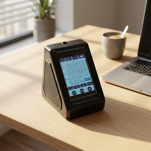 Spectrophotomètre portable Sensegood Instruments, 400-700 nm, résolution 1 nm, ouverture 28 mm, appareil de mesure des couleurs, 900 g - Product Image 5