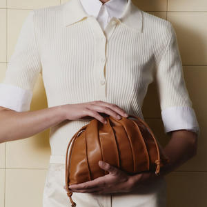 Sac à main pour femme, sac de voyage, sac de shopping, sac à bandoulière portable, sac seau de rangement, logo personnalisé, mini, décontracté, usage quotidien, tendance, marron, vente en gros - Product Image 4