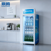 Kulkas Tegak Komersial 65L Pendingin Minuman Kompak dengan Rak yang Dapat Disesuaikan Kelas Iklim ST Display Case