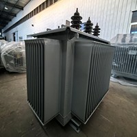 Transformador Trifásico Sumergido en Aceite de 50kva-100kva Fabricado en China, con Salida de 380V y Voltaje de Entrada de 35KV