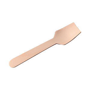 ملاعق آيس كريم خشبية صديقة للبيئة وقابلة للتحلل، أدوات حلويات يمكن التخلص منها للمحلات والمقاهي والوجبات الجاهزة والفعاليات - Product Image 4