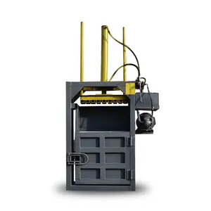Hydraulic baling press used clothing baling machine for the cardboard waste paper baling press