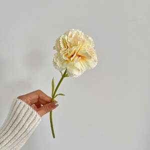 Fleur artificielle de simulation de carnation, décoration florale pour la fête des Mères, chambre, salon, accessoires photo - Product Image 6