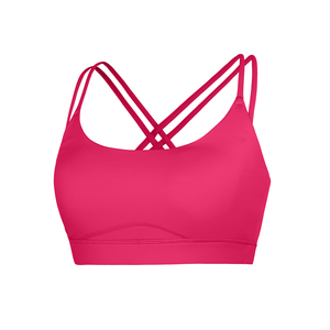 Reggiseno sportivo Vractive traspirante con spalline incrociate sulla schiena, supporto medio, <span class=keywords><strong>per</strong></span> yoga e palestra da donna - Product Image 6