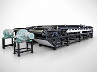 Presse à filtre à bande horizontale automatique à fonctionnement continu avec plaques filtrantes PVDF pour la déshydratation des boues – Vente directe usine