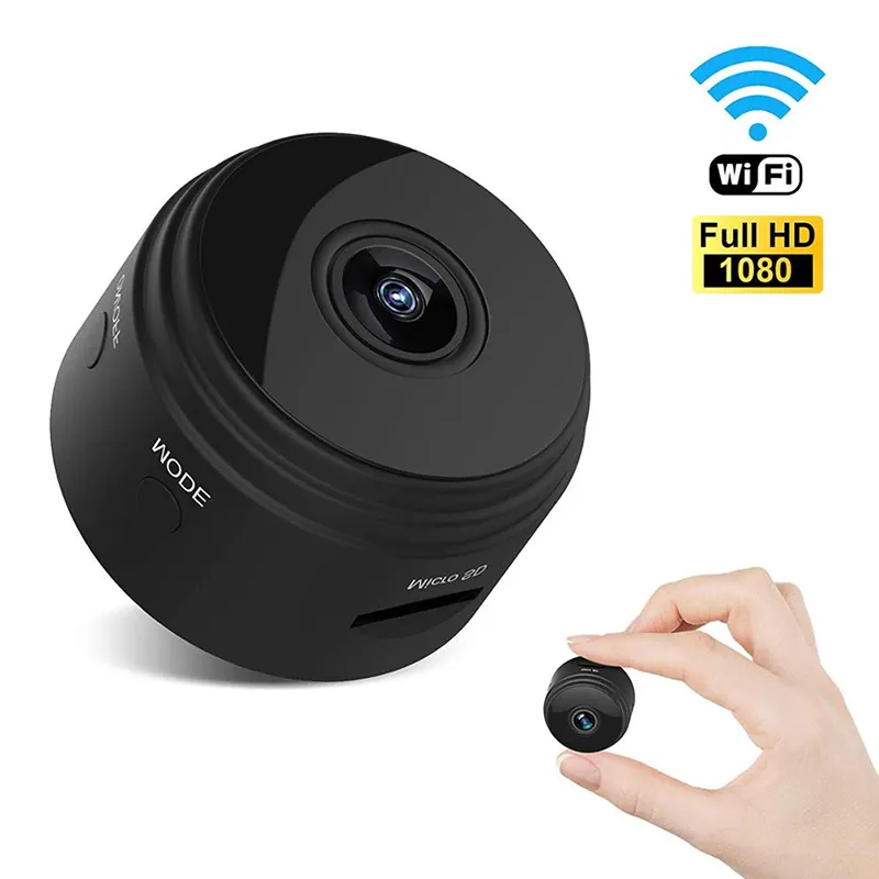 Hot Selling HD 1080p Mini-Kamera-Taste Drahtloses Netzwerk Wifi-Video recorder Home APP Control Indoor Nanny-Kamera