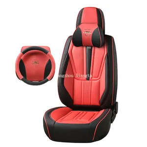 Xiangta 9D Full Napa Pvc Leather Full Surround 5D Car Seat Cover Car Interior Accessories