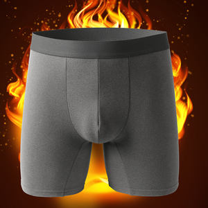 Boxers en peluche chauds pour hommes <span class=keywords><strong>Sous</strong></span>-vêtements d'hiver pour hommes et garçons avec tissu épaissi Grandes tailles - Product Image 1