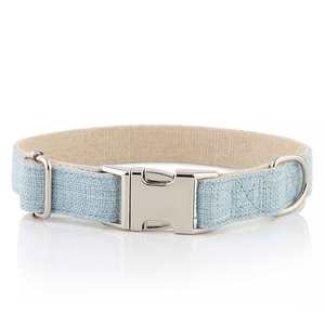 Laisse de chien naturelle écologique personnalisée et collier de chien <span class=keywords><strong>Seresto</strong></span> de sécurité en coton chanvre naturel - Product Image 6