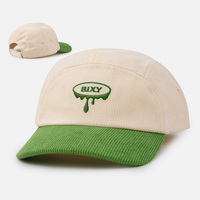 Casquette de camping en velours côtelé, 5 panneaux, non structurée, avec logo brodé plat personnalisé, color block, marque privée, broderie sur mesure, vente en gros