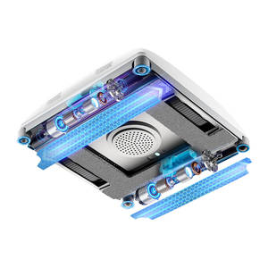 Robot Limpiacristales Liectroux, el Más Avanzado, con Pulverización de Agua en 8 Direcciones, Robot Mecánico de 2 Vías para Limpiar Ventanas - Product Image 3