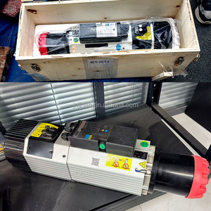 HQD Automatic <b>Tool</b> Changer Spindle 9kw ISO30 24000rpm Air Cooled Atc for Wood Router <b>Engraving</b> HQD 9kw Atc Spindle - Product Image 4