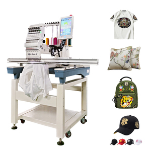 Phổ biến nhất đầu duy nhất 12/15 kim máy vi tính T-Shirt thêu máy điều kiện mới lõi động cơ bánh thành phần bán - Product Image 6