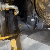 Compresseur d'air à vis diesel d'occasion XAS125, original Atlas-Copco, 7 bars, portable, moteur CAT 55,5 kW, prix bas