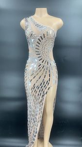 Modulare NOVANCE Maxi abito donna abiti <span class=keywords><strong>da</strong></span> <span class=keywords><strong>sera</strong></span> <span class=keywords><strong>da</strong></span> <span class=keywords><strong>sera</strong></span> paillettes in Mesh tubetto Sexy taglie forti abbigliamento donna - Product Image 4