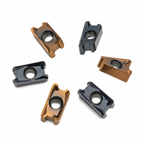 Plaquettes de fraisage CNC à alimentation élevée LNPU110408SRGE LNGU15T608-PR pour l'usinage de l'acier et des outils de moulage