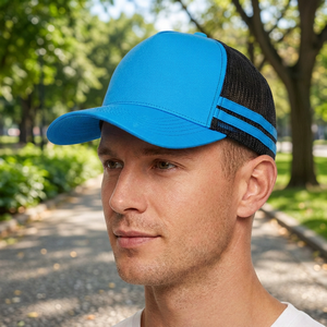 Glamoroux Adults Unisex 5-Panel Canvas Trucker <b>Hats</b> 100% Cotton Casual Breathable Embroidery Adjustable Baseball Caps <b>Summer</b> - Product Image 2