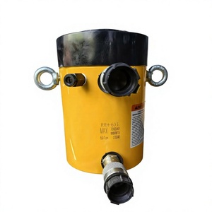 กระบอกไฮดรอลิกแบบกลวง RRH‑603 ขนาด 60 ตัน แบบสองทาง ใช้แทน Enerpac ได้ดีเยี่ยม ระยะชัก 89 มม. สำหรับงานดึงและปรับความตึงของสลักเกลียว - Product Image 1