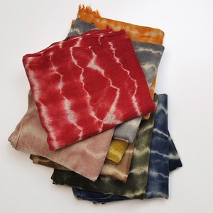 Châle Écharpe Tendance 2026 en Laine Acrylique Polaire Teintée Ombrée, Tissu Vela Cachemire, Dupatta Fantaisie Hiver, Hijabs Turcs pour Femmes Musulmanes - Product Image 2