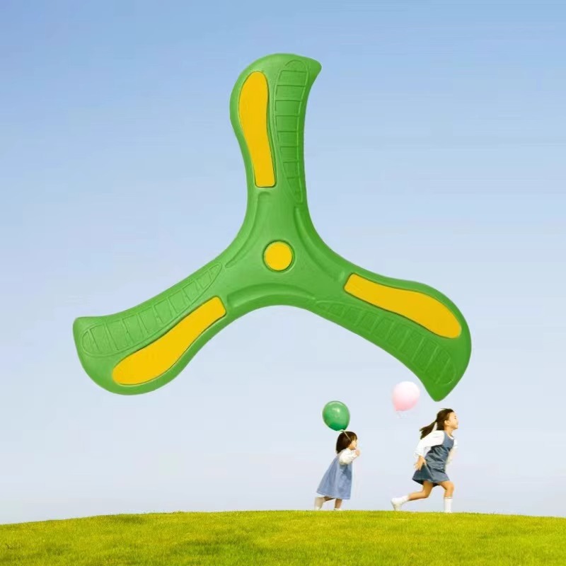 Eva boomerang green patch color random