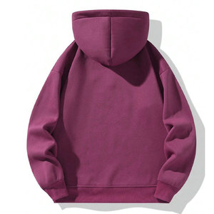 Sweats à capuche personnalisés pour hommes Sweats à capuche d'hiver en polyester/coton à demi fermeture éclair - Product Image 2
