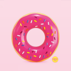 Tubes gonflables en PVC rose, nouveauté 56256, protection de l'environnement, en forme de donuts, givré, pour <span class=keywords><strong>piscine</strong></span> - Product Image 1