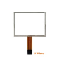 Panel Layar Sentuh Resistif All-in-One 3,5 Inci 4-kawat 5-kawat Open Frame Kustomisasi Pabrik ODM OEM untuk Industri