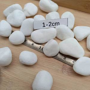 Galets blancs <span class=keywords><strong>en</strong></span> forme de flocons de neige ShengPing, petits galets pour la plantation de succulentes, surface de jardinage, aménagement paysager de cour, aquarium, <span class=keywords><strong>piscine</strong></span>, pierre de pluie - Product Image 2