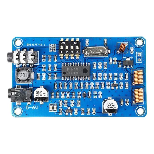 BH1417 200M 0.5W Digital Radio Station PLL Wireless Two Channel Stereo FM Transmitter Module 5-6V DC