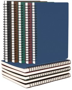 Cuaderno A5 Personalizado con Cubierta de Cuero en Espiral con Patrón Personalizado, 60 Hojas - Product Image 6