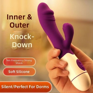 Mu Huan <span class=keywords><strong>Jina</strong></span> Erwachsenen-Sexspielzeug Doppelköpfiger Wiederaufladbarer Vibrierender Massager Weiblicher Masturbator aus Flüssigsilikon 40dB - Product Image 3