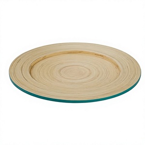 Plato de Bambú para Bebé 100% Natural y Ecológico, Venta al Por Mayor, Tamaño Personalizable, Forma Ovalada, Precio Más Bajo de ECO2GO - Product Image 1