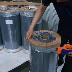 라이너리스 알루미늄 호일 테이프 아크릴 접착제 기계 표면 보호 방수 반사 열 차단 강력 접착 - Product Image 2