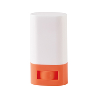 Stick déodorant vide en plastique de 15 ml et 20 ml avec remplissage par le bas, emballage cosmétique pour rouge à lèvres et crème, conteneur à capuchon à vis, personnalisable avec logo
