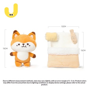 Peluche Renard Paresseux Douillette et Amusante pour un Sommeil Paisible, avec Coussin Confortable, en Polyester et Rembourrage Coton PP, pour Usage Unisexe - Product Image 4