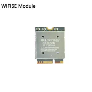 Bộ Chuyển Đổi WiFi 6E QCA2066/WCN6856 PCI-E Card Mạng Q206X Với Đế Ăng Ten Mở Rộng Cho Bộ Định Tuyến
