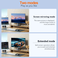 HD 4K A051 Typ-C zu HDMI Adapterkabel Kompatibel für Heim und Büro Video-Streaming Präsentationen Gaming USB-C zu HDMI Kabel
