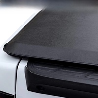 Bâche de benne souple en vinyle enroulable, étanche avec boîte de rangement verrouillable, installation sans perçage pour accessoires de pick-up Chevrolet GMC