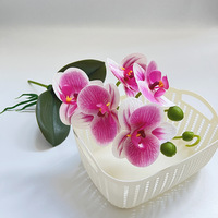 Composition florale artificielle Phalaenopsis Bonsaï en gros pour décoration de mariage et arrangements floraux