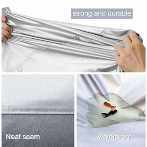 Housse <span class=keywords><strong>de</strong></span> protection imperméable pour voiture en tissu Oxford, avec <span class=keywords><strong>réflecteur</strong></span>, résistante aux intempéries - Product Image 4